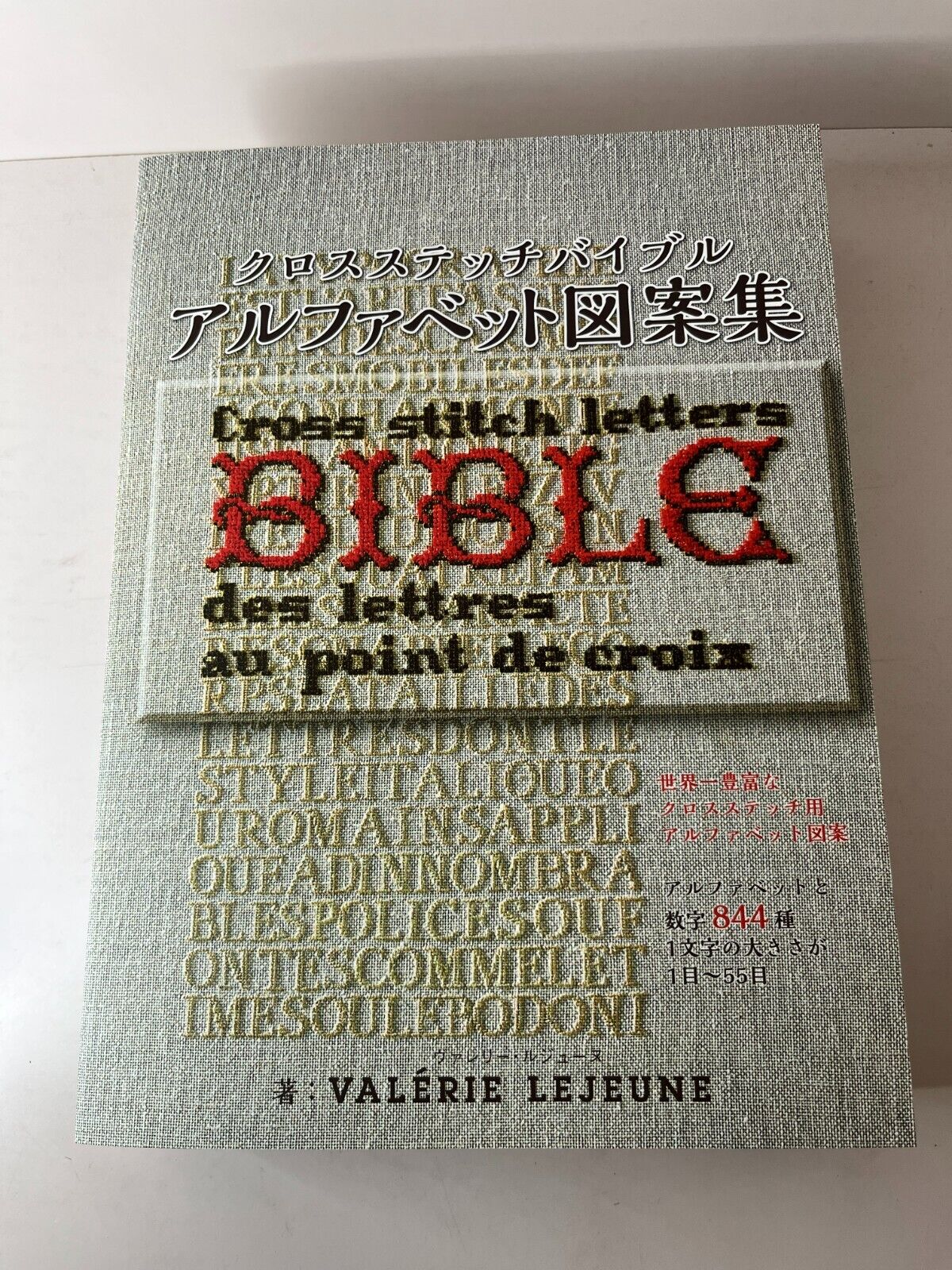 【希少！】Cross stitch letters BIBLE