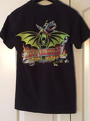 Jeff Grosso Demon Santa Cruz Rare Vintage Grail Skateboard Tee