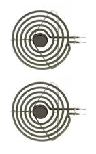 (2) 8 Inch Surface Burner Element for Maytag Stove Range Cooktop