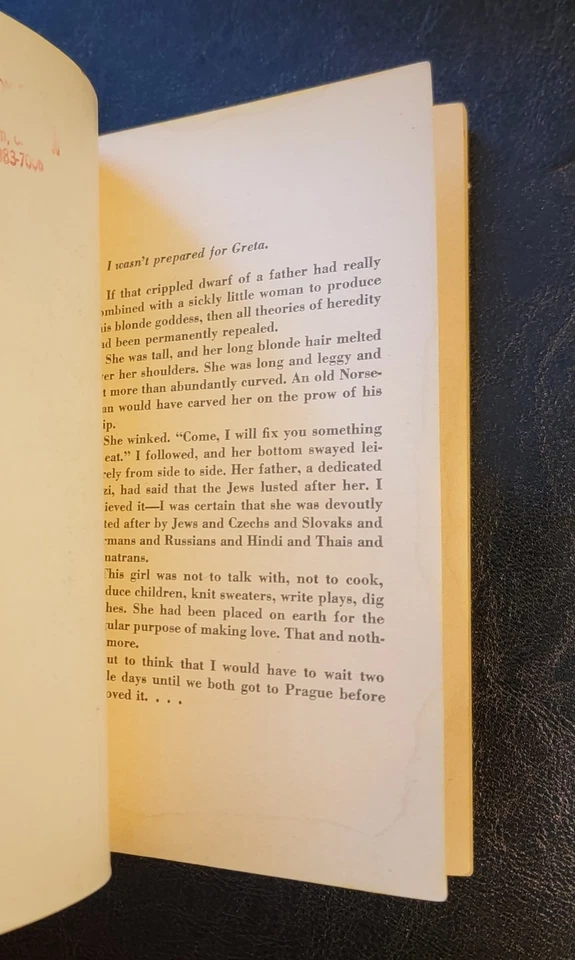 The Canceled Czech Lawrence Block Gold Medal d1747 1st Ed. 1966 GGA Nice - Image 3 of 4