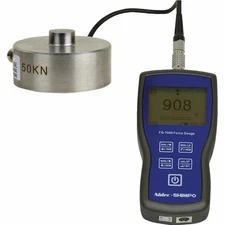 Nidec Shimpo FG-7000L-R-20 Digital Force Gauge, Data-4500 lb., 20 kN Capacity