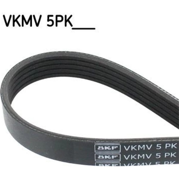 SKF Vkmv 5PK1155 Keilrippenriemen FüR Fiat Lancia Panda VAN 500 500 C Ypsilon-image