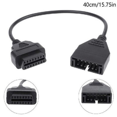 New For   1pc 12pin OBD1 OBD2 Connector Diagnostic Cable FAST DELIVERY *hu