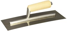 Kraft DW521SS Stainless Drywall Trowel w/Str Wood Handle, 12 x 4-1/2"
