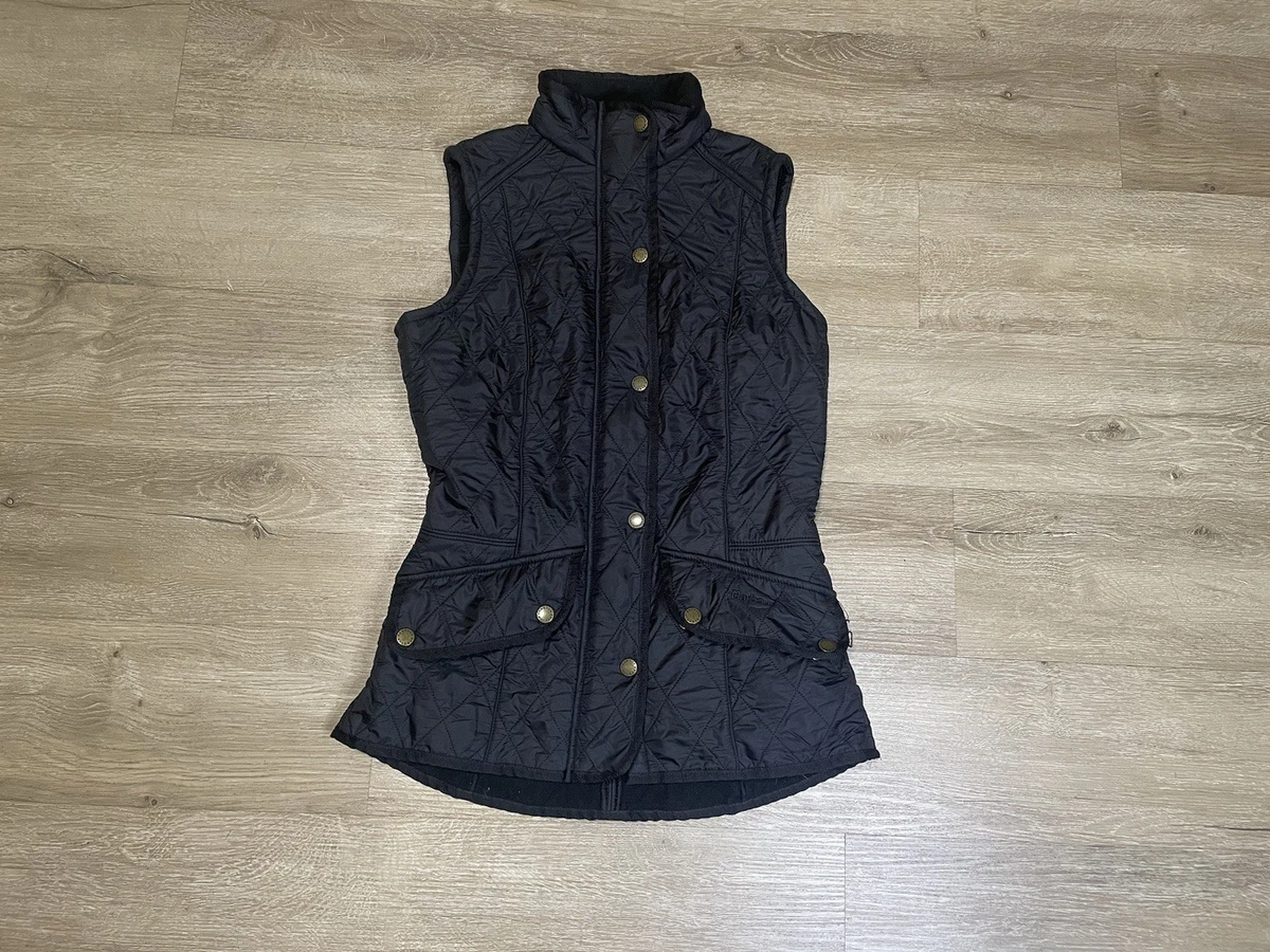 Barbour women’s quilted fur gilet／Black Barbour women's quilted fur gilet / Black