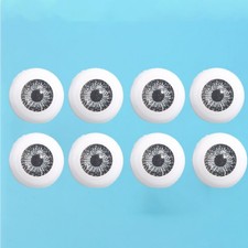 4pairs 22mm Eyes Acrylic Eyeballs For Reborn Baby Dolls BJD OOAK Doll Kits DIY