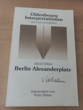 Oldenbourg Interpretationen Alfred Döblin Be...