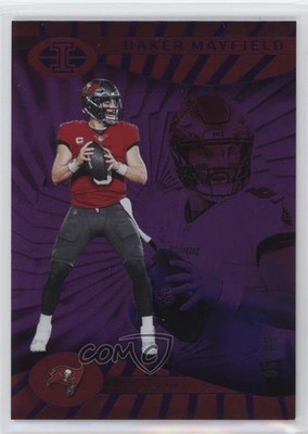 2024 Panini Illusions Trophy Collection Purple 6/99 Baker Mayfield #84 1co7