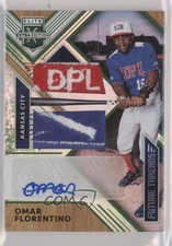 2018 Panini Elite Extra Edition Emerald /5 Omar Florentino #FTSA-OF Auto hg6