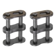 2pcs 60-2 Double Roller Chain Connecting Links 19.05mm Pitch Chain Master Links