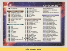 1993 SkyBox Star Trek Deep Space Nine Checklist #100 READ 1m8