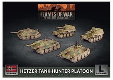 Flames of War: German Hetzer Tank-Hunter Platoon (Late-War) Flames of War: German Hetzer Tank-Hunter Platoon (Late-War) - Image 1
