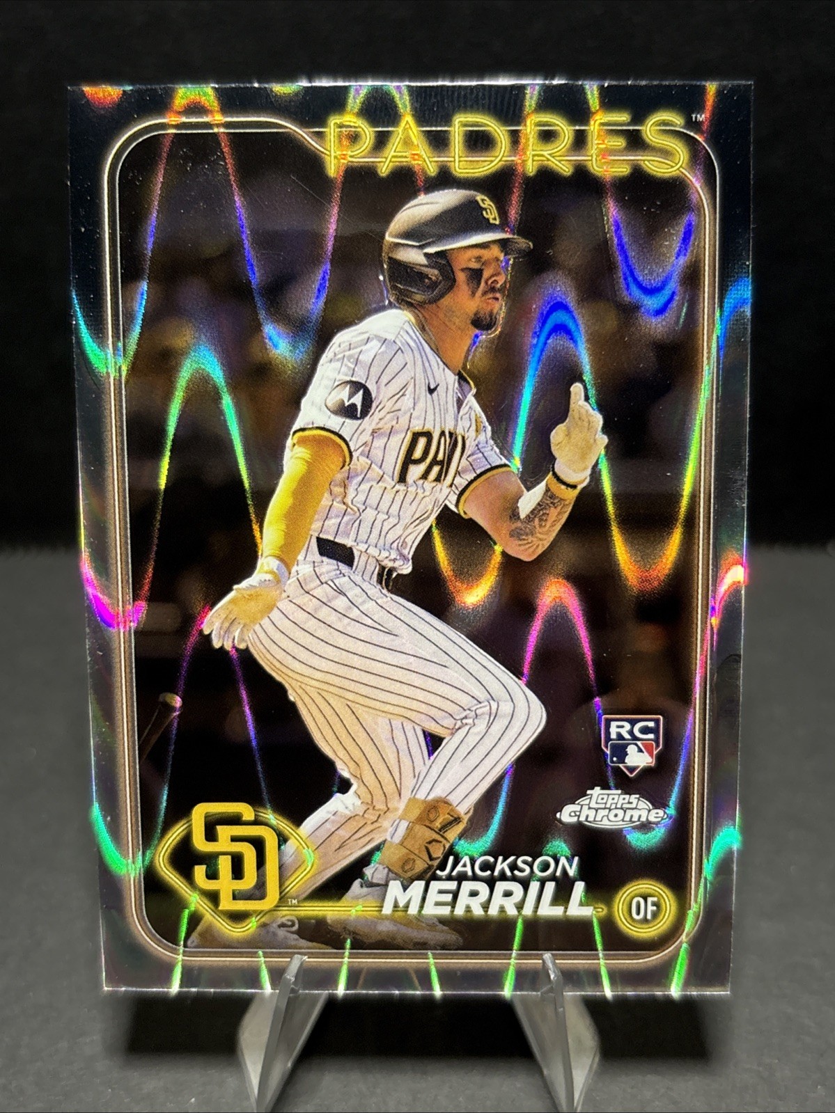 2024 Topps Chrome - RayWave Refractor #207 Jackson Merrill (RC) SD Padres