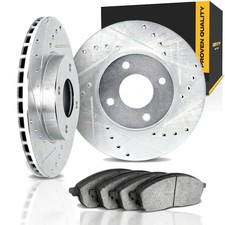 For Mini Cooper 2007-2015 Rotor Set Front Drilled And Slotted