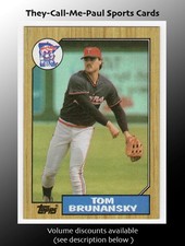 1987 Topps #776 Tom Brunansky Minnesota Twins