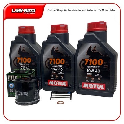 Suzuki SFV 650 Gladius  Servicekit Öl+Ölfilter Motul 7100 10w40 Ölwechsel