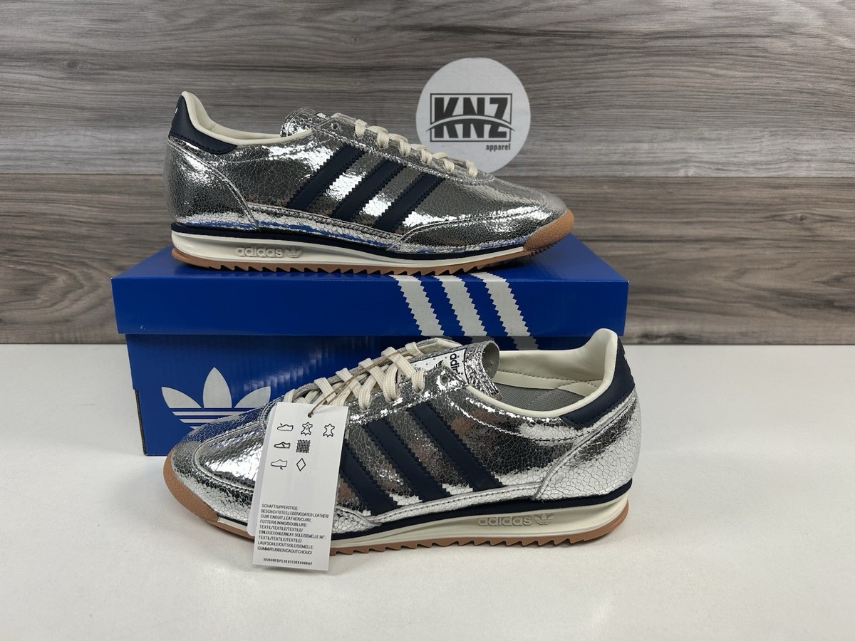 Adidas SL 72 OG Silver Metallic Navy White (JH8654) *Women's