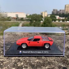 1:43 Maserati Bora Gruppo 4 1973 Italian Racing Diecast Model Car Red