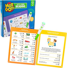 Hot Dots Let'S Learn 1St Grade Reading, Reading Activity Workbook, Ages 6-7