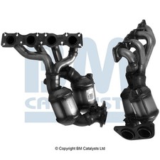 Catalytic Converter + Fit Kit For BMW 1 Series E82 120i Front BM Catalysts