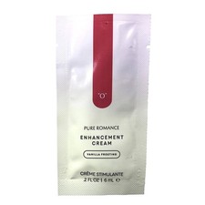 Pure Romance "O" Enhancement Cream Vanilla Frosting 3 Samples/Travel Size vn