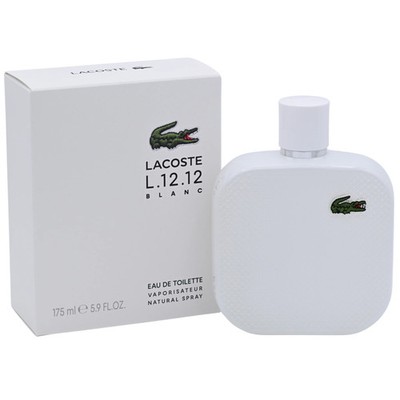 Lacoste L.12.12 Blanc by Lacoste cologne for men EDT 5.9 fl oz New in Box