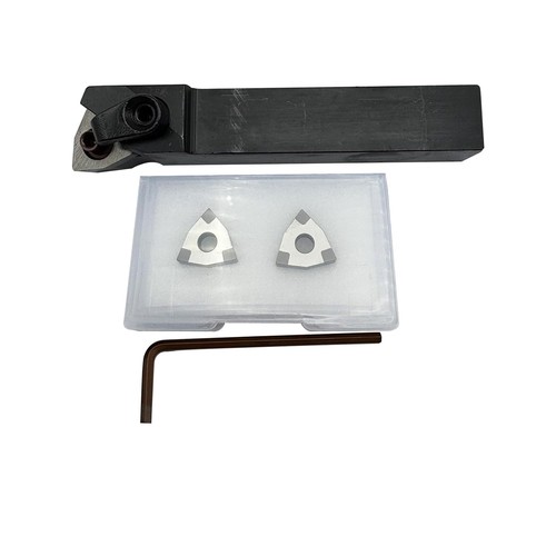 5/8 MWLNR1616H08 Lathe Turning Tool holder+WNMG080404 CBN-6 For Hardness Steel - Foto 1 di 6