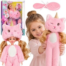 Woopie Royal Emi Puppe im rosa Teddyb&auml;rkost&uuml;m