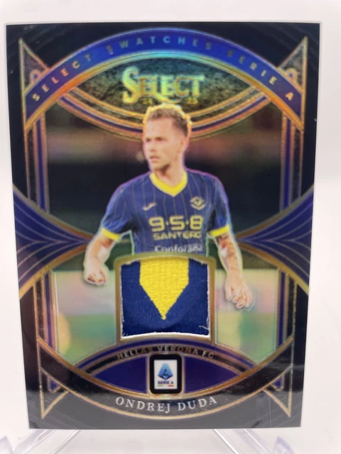Ondrej Duda Hellas Verona 24-25 Panini Select Serie A Black Memorabilia 1/1