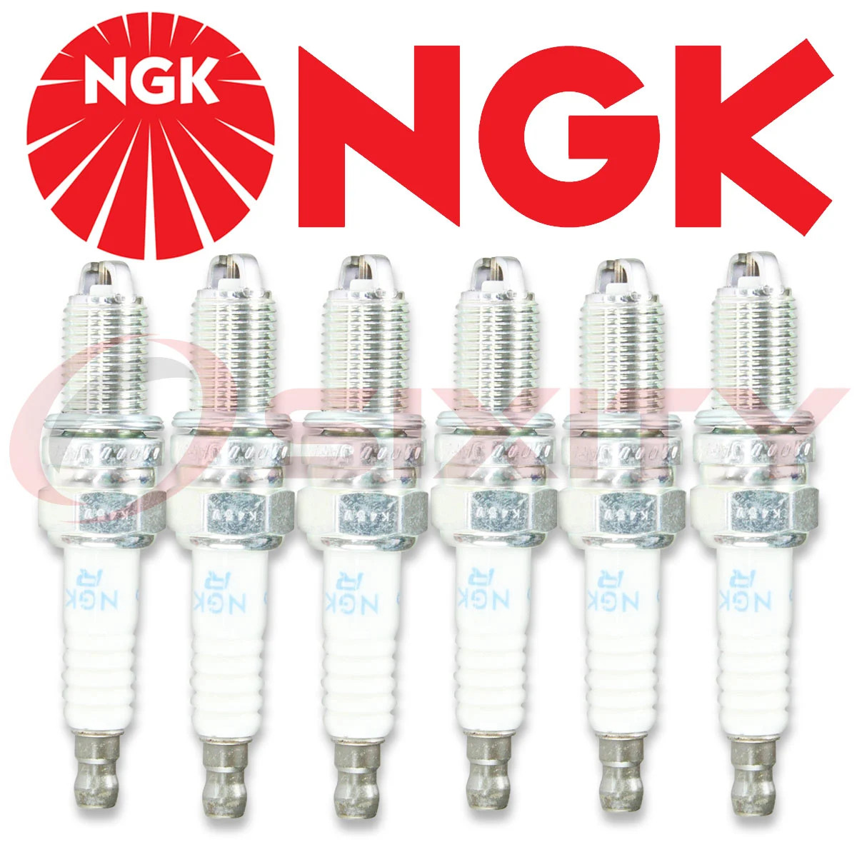 6 PCS NGK DCPR8EKP # 7415 for BMW E46 M3 E36 Z3 Z4 ROADSTER LASER SPARK PLUGS