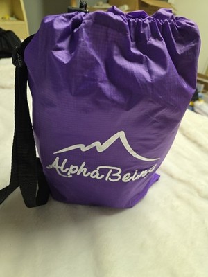 Alpha Being Purple Air Filled Lounger, Beach/outside