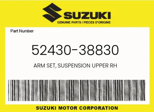 ARM SET, SUSPENSION UPPER RH | %F.NO.5SAAK45A3X102000