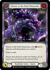 Flesh and Blood TCG Drawn to The Dark Dimension Arcane Rising 1st Edition (Blue)