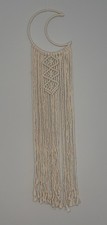 Handmade Macrame Moon Wall Decor