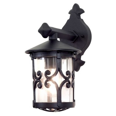 Hereford Outdoor Wandleuchte schwarz  Elstead Lighting BL8-BLACK