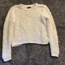 New Look Womens Jumper White Medium 63 Polyester 37 Acrylic Regular Fit China