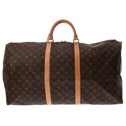 Louis Vuitton Keepall M41412 Boston Bag Monogram Canvas Brown #WB4087