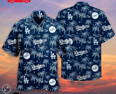 #ad LA dodgers Hawaiian Shirt summer aloha hawaii shirt hawaiian 3d zqb 40 $20.39