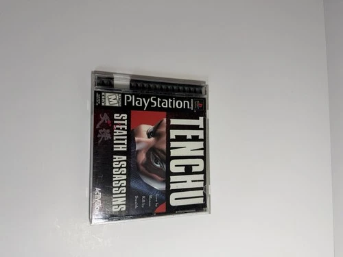 Tenchu: Stealth Assassins (PS1, 1998) *CIB w/ Reg Card* Black Label* Tested