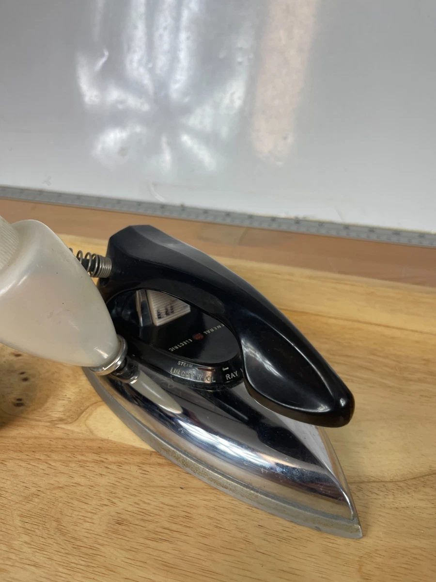 General Electric Steam Iron In Collectible Irons for sale | eBay