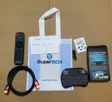 Hot SuperBOX Bundle. Bag, Remote, Keyboard, Upgraded HDMI Cable