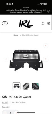 G80 M3 Irl LLC skid plate