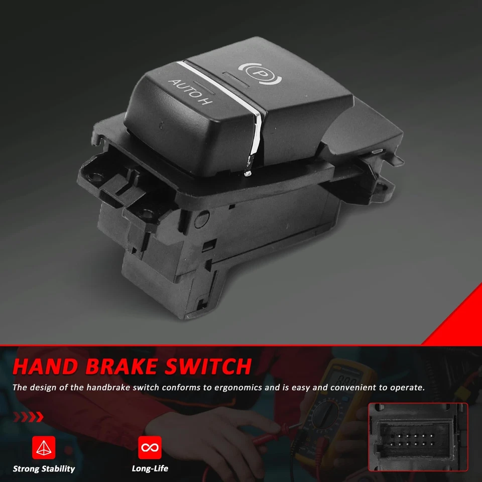 For BMW 520i 535i 640i 650i F25 F26 PARKING BRAKE P&AUTO H BUTTON SWITCH COVER - Image 2 of 4