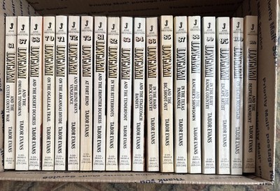 Lot of 19 Longarm, Western Books Tabor Evans Vintage PB Some 60 s 70 s, 80 s+++