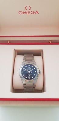 OMEGA Constellation blaues Zifferblatt Damenuhr - 131.10.29.20.53.001