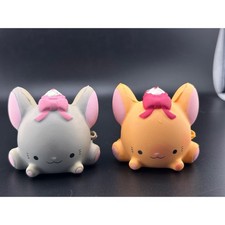 Lot of 2 Smooshy Mushy Squishies