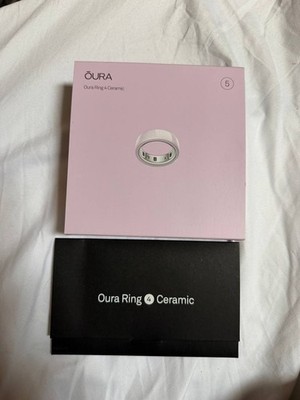 Oura Ring Gen 4 in Keramik Blütenblatt - Größe 5 - Neu in OVP VERSIEGELT