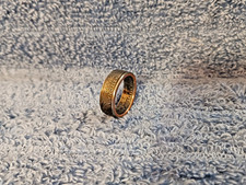 Arizona Handcrafted Washington Quarters coin ring, size 7 2008