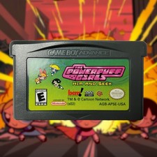 Powerpuff Girls Him and Seek - 2002, Game Boy Advance (GBA) - Authentic - Tested