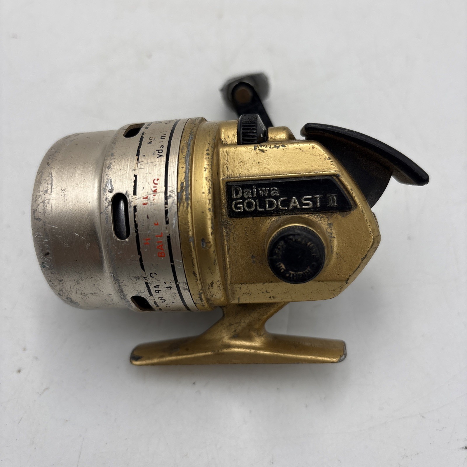 Vintage Daiwa Goldcast II 508RL Spincast Reel Made in Japan